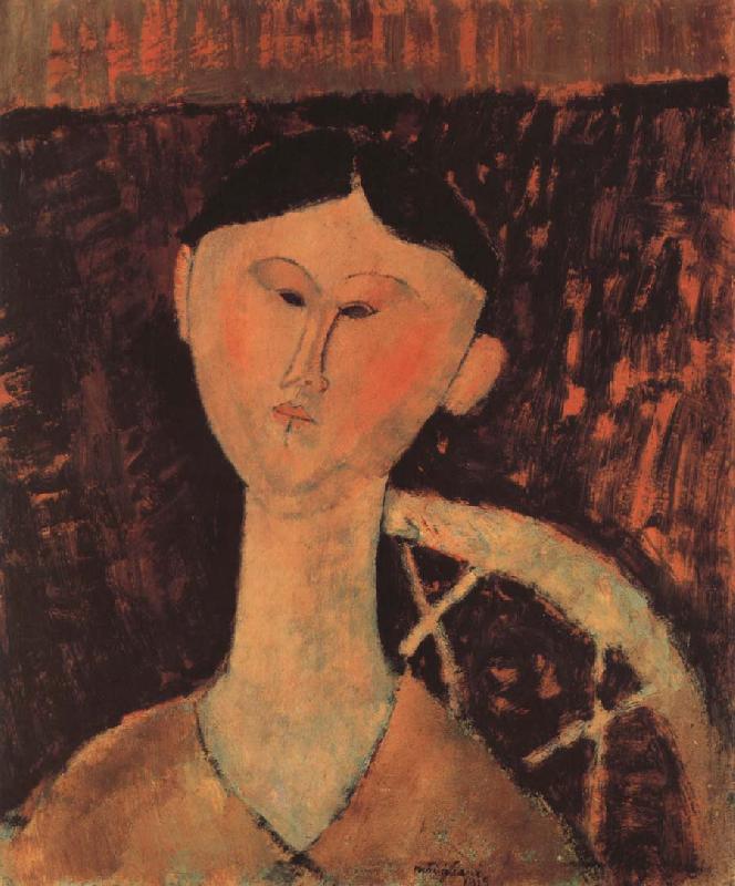 Amedeo Modigliani Portrait of Beatrice hastings oil painting image